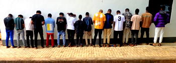 EFCC arrests 33 internet fraud suspects