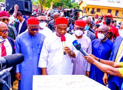 Governor Hope Uzodimma commissions Acharaubo Farm Estate