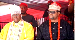 Appolus Chu graces burial service of late Osu Mantse in Ghana