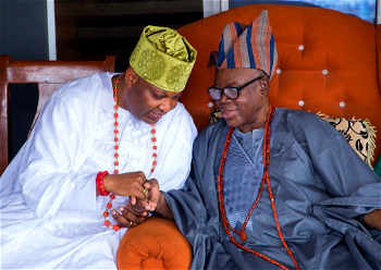 Adron Homes GMD pays homage to new Olubadan