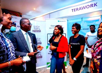 Gov Sanwo-Olu commends TERAWORK for developing innovative tech solution