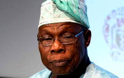 VIDEO: Former President Olusegun Obasanjo celebrates 85th birthday with a novelty match