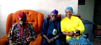 Obasanjo visits Olubadan-designate, promises to prostrate on next visitation