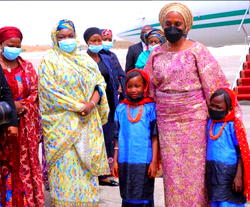 Dolapo in Maiduguri, marks Osinbajo’s birthday at North-east Children’s Centre  