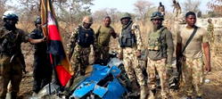 Troops discover Military Jet disappeared since 2021 in Sambisa forest