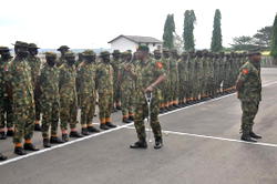 2023: Army Chief, Gen Yahaya in Niger Delta, warns troops to avoid being dragged into Politics