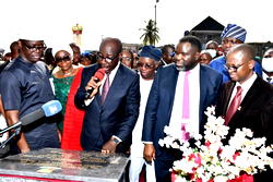 Edo governor commissions Ojoo, Challenge Bus Terminals
