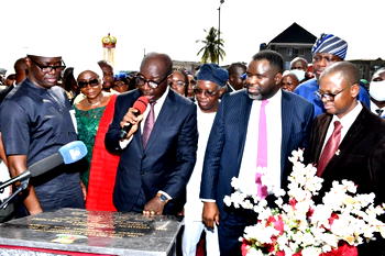 Edo governor commissions Ojoo, Challenge Bus Terminals