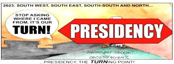 Cartoon: Presidency of turn-by-turn or turn-by-work?