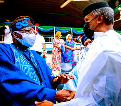 Osinbajo to Tinubu: You’ve demonstrated consistent fidelity to progressive ideals