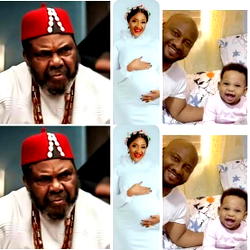 Yul’s dad, Pete Edochie mum as Nigerians dig up old comment on polygamy