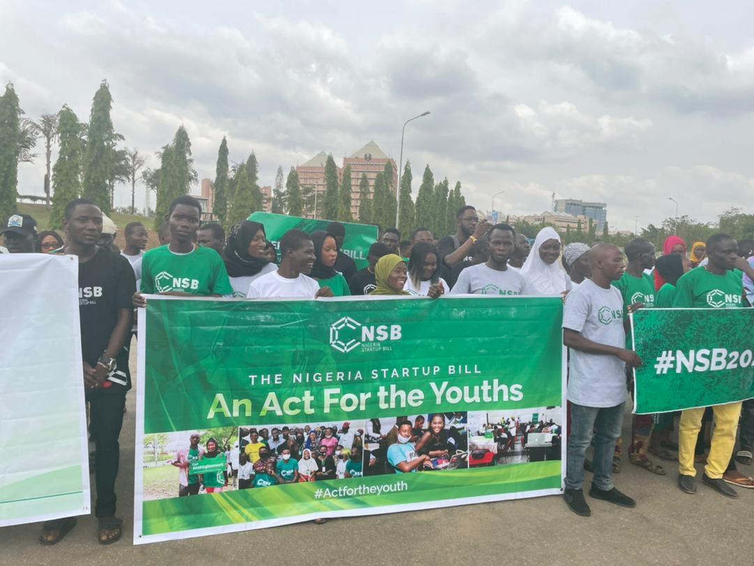 Nigeria Startup Bill: Senators assure quick passage as youths protest at NASS