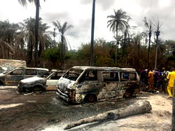 Imo illegal refinery explosion: Agony as 50 of 110 victims buried in 3 graves