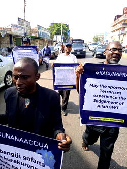 Youths protest incessant terror attacks in Katsina