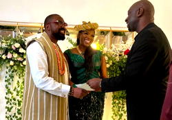 Director of ‘King of Boys’, Kemi Adetiba ties knot with Ghanaian lover