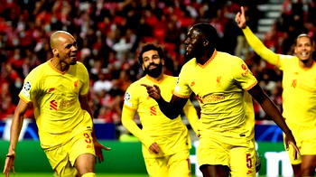 Champions League: Liverpool beat Benfica as Manchester City edge Atletico Madrid
