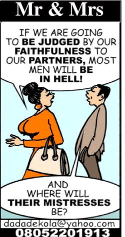 Mar & Mrs: Of mistresses and faithful wives
