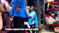 [VIDEO] Traders lament low sales at Easter