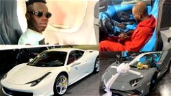 Ghanaian billionaire Shatta Bandle trolls Davido for buying a Lamborghini