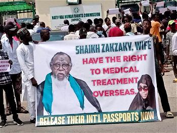 Shi’ites protest in Abuja, demand release of El-Zakzaky’s travel documents