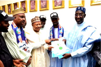2023 guber race: Uba Sani picks Kaduna Nomination Forms