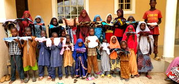 Ramadan: Respite, as Borno Deputy Speaker distributes clothes to 218 Orphans across constituency