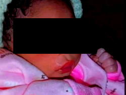Train attack terrorists release picture of baby born in captivity 