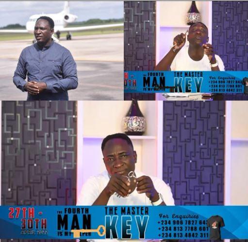 try1 I’ve the masters key from heaven to unlock every problem, it’s not for sale – Prophet Jeremiah Fufeyin