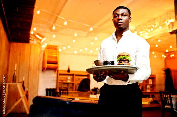 A good waiter is as discreet as a diplomat!