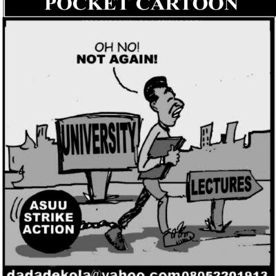 Cartoon: ASUU strike and Nigeria student