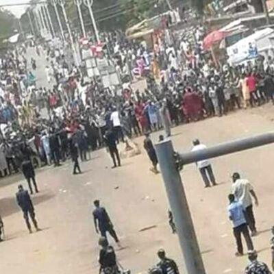 Protesting Sokoto youths demand release of suspects arrested over Deborah’s killing; Tambuwal declares curfew