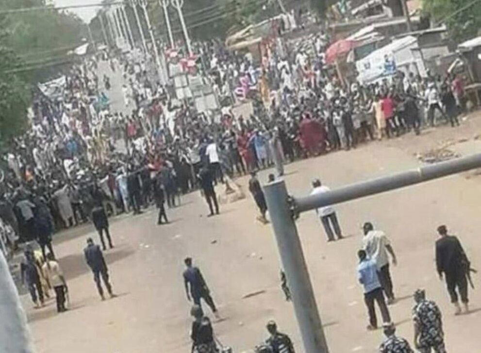 Protesting Sokoto youths demand release of suspects arrested over Deborah’s killing; Tambuwal declares curfew