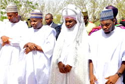 Sallah: Gov Inuwa leads dignitaries to observe Eid Prayer in Gombe