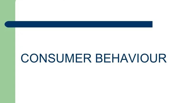 Understanding consumer behaviour, their impatience and expectations ...