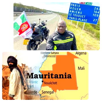London to Lagos on Bike: In Mauritania, death litters their roads — Kunle Adeyanju