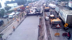 Apapa-Oshodi gridlock: Hitech’s construction work worsens situation