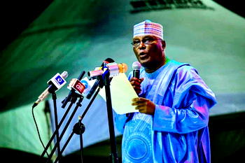 UPDATED: Atiku wins PDP presidential primary election; promises Nigerians unity, security