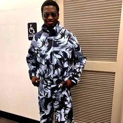 Nigerian model, Joseph water features in New York fashion week  