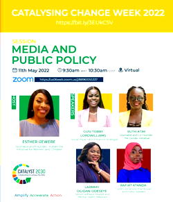 Esther Ijewere hosts Catalyst 2030 session on media, public policy