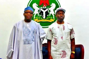 Fayemi visits Soludo, welcomes him to NGF