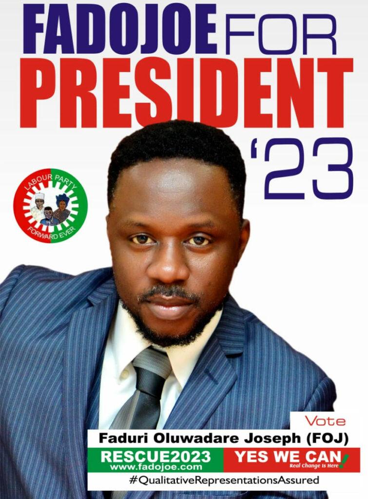 2023: US-based Nigerian, Faduri, picks LP’s N30m presidential nomination form