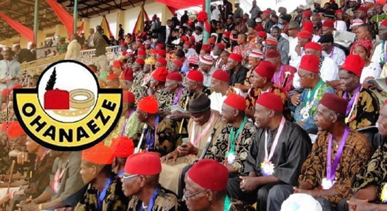 Ohanaeze denies demanding payments to support Igbo presidency