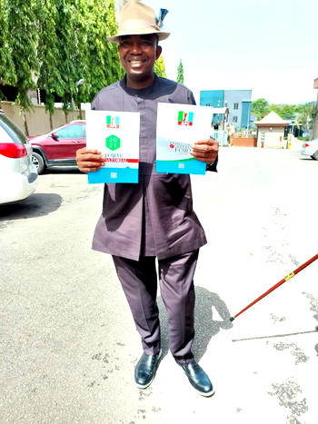 DELTA SOUTH: Onoyona picks senatorial form, declares ‘I’m trustworthy, reliable’