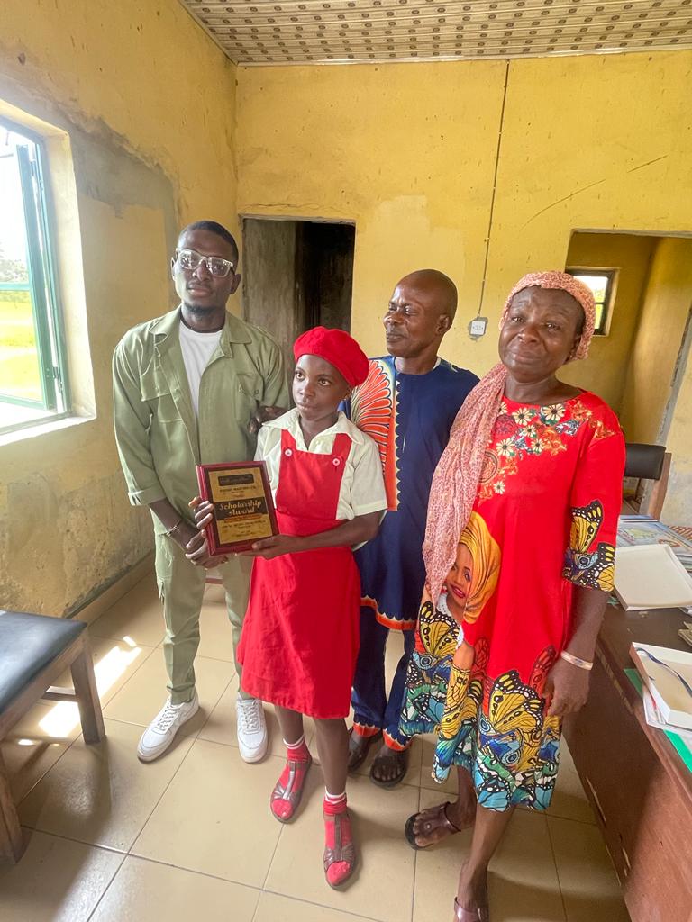 Corps member sacrifices one year allowance as scholarship to student