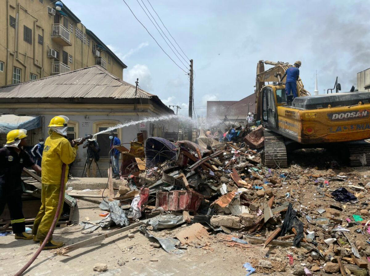 Residents Resist Moves To Demolish Distressed Building In Lagos