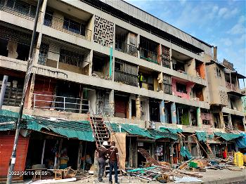 Traders dare LASG, court, re-occupy distressed 5-floor building