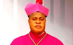 Sen Okonkwo congratulates Bishop Okpalaeke on becoming a Cardinal