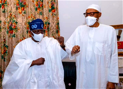 Breaking: Buhari, Tinubu meet in Abuja [photos]