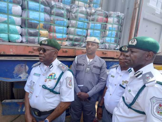 Customs seize 12 trailers of poisonous rice - Vanguard News