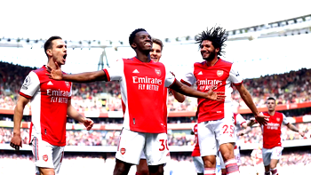 Nketiah’s double strengthens Arsenal’s grip on fourth